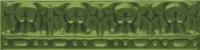 Moldura Relieve Verde 5x20 2