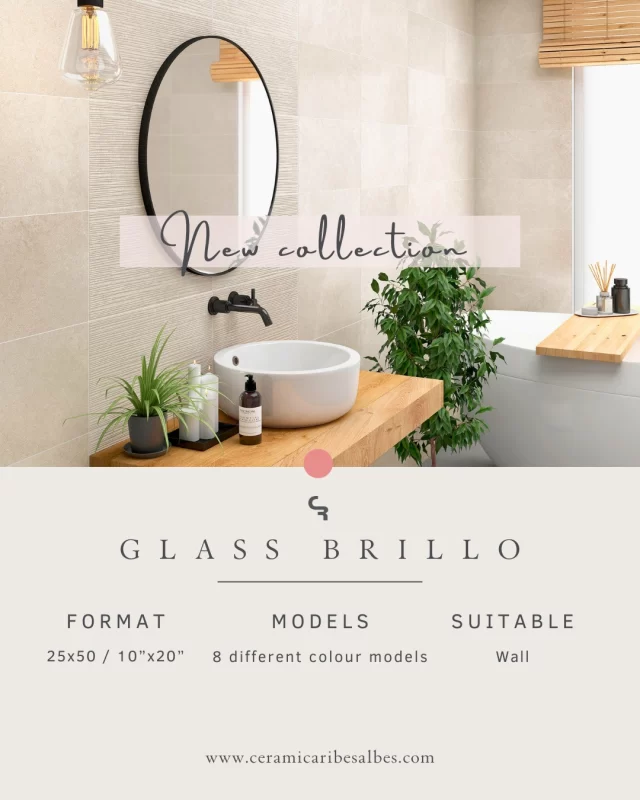 🌊 𝐆𝐥𝐚𝐬𝐬 𝐁𝐫𝐢𝐥𝐥𝐨: the collection that brings depth and dynamism to any space. Its mosaic effect and glossy finish reflect light with elegance, making it ideal for projects seeking sophistication and freshness.🔹 Available in a range of colors to suit any design.┄┄┄┄┄┄┄┄┄🌊 𝐆𝐥𝐚𝐬𝐬 𝐁𝐫𝐢𝐥𝐥𝐨: la colección que aporta profundidad y dinamismo a cualquier ambiente. Su efecto mosaico y acabado brillo reflejan la luz con elegancia, ideal para proyectos que buscan sofisticación y frescura.🔹 Disponible en varios colores para adaptarse a cualquier proyecto.𝐈𝐍𝐅𝐎 comercial@ceramicaribesalbes.com | +34 964 60 32 52ᴄᴀᴛᴀʟᴏɢᴜᴇs | ᴄᴀᴛᴀ́ʟᴏɢᴏs 𝐰𝐰𝐰.𝐜𝐞𝐫𝐚𝐦𝐢𝐜𝐚𝐫𝐢𝐛𝐞𝐬𝐚𝐥𝐛𝐞𝐬.𝐜𝐨𝐦 LINK IN BIO𝘈𝘭𝘸𝘢𝘺𝘴 𝘏𝘪𝘨𝘩 𝘘𝘶𝘢𝘭𝘪𝘵𝘺#Tile #CerámicaRibesalbes #MadeInSpain #Cerámica #Azulejos #España #New #Nuevo #Colección #PorcelainTiles #Inspiración #GlassBrilloCollection #Colores #Colours #AlwaysHighQuality