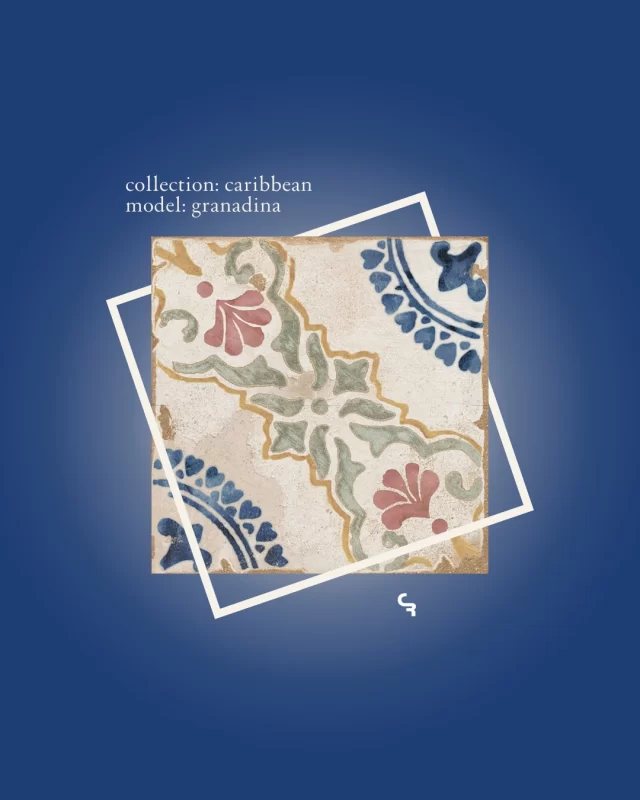 🌺 Add an exotic and handcrafted touch to your spaces with the Granadina model from the 𝐂𝐚𝐫𝐢𝐛𝐛𝐞𝐚𝐧 collection.Its vintage design, soft powdered tones, and 15x15 cm format make it perfect for kitchens, bathrooms, or charming corners.┄┄┄┄┄┄┄┄┄🌺 Dale un toque exótico y artesanal a tus espacios con el modelo Granadina de la colección 𝐂𝐚𝐫𝐢𝐛𝐛𝐞𝐚𝐧.Su diseño vintage, colores empolvados y formato 15x15 cm son perfectos para cocinas, baños o rincones con encanto.𝐈𝐍𝐅𝐎 comercial@ceramicaribesalbes.com | +34 964 60 32 52ᴄᴀᴛᴀʟᴏɢᴜᴇs | ᴄᴀᴛᴀ́ʟᴏɢᴏs 𝐰𝐰𝐰.𝐜𝐞𝐫𝐚𝐦𝐢𝐜𝐚𝐫𝐢𝐛𝐞𝐬𝐚𝐥𝐛𝐞𝐬.𝐜𝐨𝐦 𝘈𝘭𝘸𝘢𝘺𝘴 𝘏𝘪𝘨𝘩 𝘘𝘶𝘢𝘭𝘪𝘵𝘺#Tile #CerámicaRibesalbes #MadeInSpain#Cerámica #Azulejos #España #New #Nuevo#Colección #PorcelainTiles #Inspiración #Caribbean #CaribbeanCollection #Colours #AlwaysHighQuality