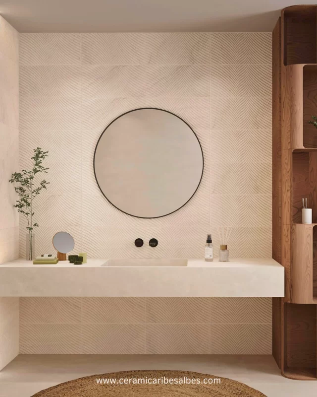 🌿 𝐏𝐢𝐞𝐝𝐫𝐚𝐬 𝐋𝐢𝐬𝐚𝐬 𝐌𝐚𝐭𝐞: smooth texture, elegant design.A subtly embossed ceramic tile that transforms any bathroom into a space of calm.📐 Perfect format for projects seeking balance and modernity.┄┄┄┄┄┄┄┄┄🌿 𝐏𝐢𝐞𝐝𝐫𝐚𝐬 𝐋𝐢𝐬𝐚𝐬 𝐌𝐚𝐭𝐞: textura suave, diseño elegante.Un revestimiento cerámico con relieve sutil que transforma cualquier baño en un espacio de calma.📐 Formato perfecto para proyectos que buscan equilibrio y modernidad.𝐈𝐍𝐅𝐎 comercial@ceramicaribesalbes.com | +34 964 60 32 52ᴄᴀᴛᴀʟᴏɢᴜᴇs | ᴄᴀᴛᴀ́ʟᴏɢᴏs 𝐰𝐰𝐰.𝐜𝐞𝐫𝐚𝐦𝐢𝐜𝐚𝐫𝐢𝐛𝐞𝐬𝐚𝐥𝐛𝐞𝐬.𝐜𝐨𝐦 𝘈𝘭𝘸𝘢𝘺𝘴 𝘏𝘪𝘨𝘩 𝘘𝘶𝘢𝘭𝘪𝘵𝘺#Tile #CerámicaRibesalbes #MadeInSpain #Cerámica #Azulejos #España #New #Nuevo #Colección #PorcelainTiles #Inspiración #CementoMete #AlwaysHighQuality